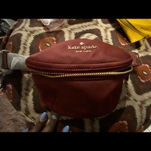 Kate Spade Burgundy Fanny Pack